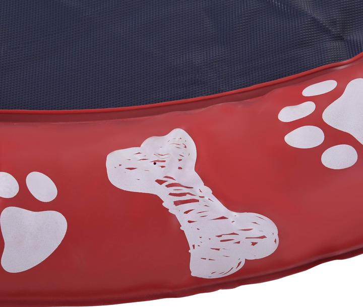 Actual product image PawHut Hunde-Planschbecken Kunststoff Rot (Dog pool)