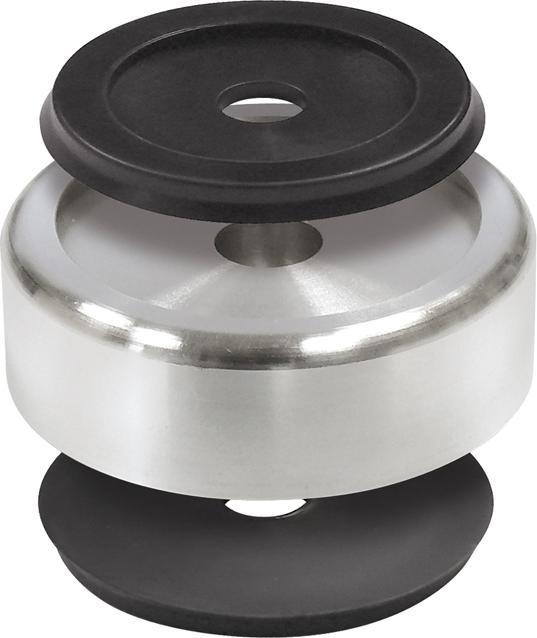 Produktbild Sintron 206381 Aluminium Fuss-Set 4 St.
