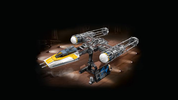 Actual product image LEGO Y-Wing starfighter (75181, LEGO Rare Sets, LEGO Star Wars)