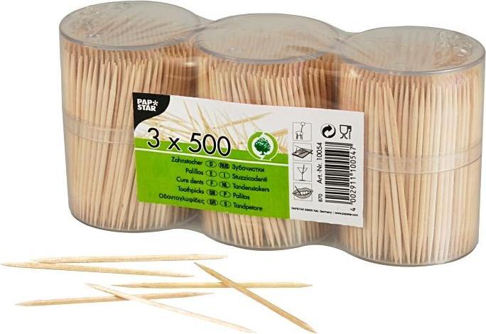 Produktbild Papstar Zahnstocher (1500 x)