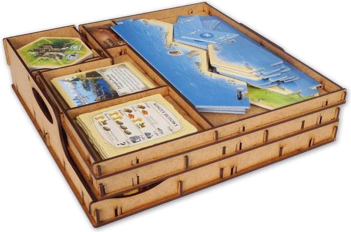 Immagine prodotto E-Raptor ERA19247 - Inserto: Catan + Traders & Barbarians + 5° + 6° espansione giocatore (Inglese)