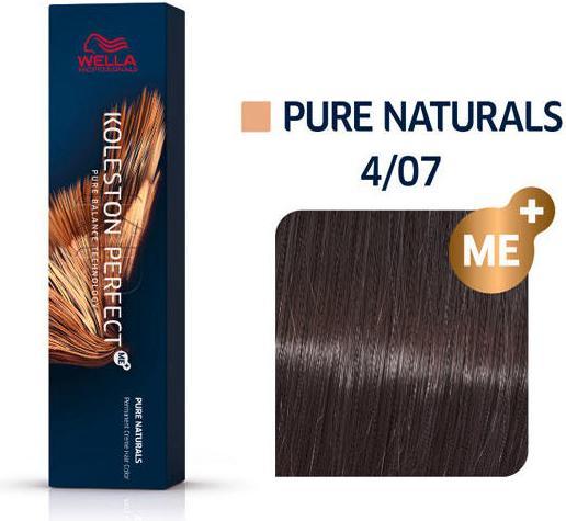 Immagine prodotto Wella Koleston Perfect Me+ Pure Naturals (4/07 marrone naturale marrone medio marrone)