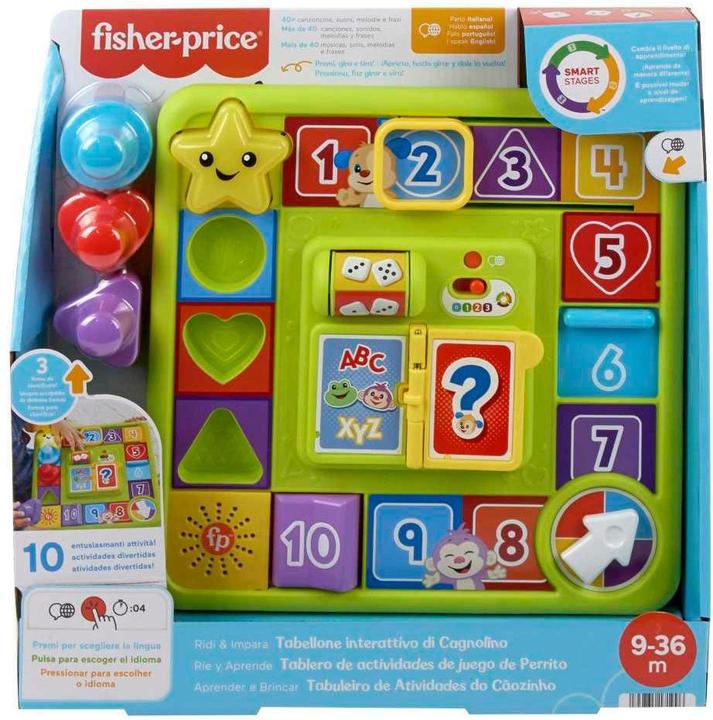 Produktbild Fisher-Price Fisher Price Prime Aktivitäten Lachen und Lernen (Portugiesisch, Englisch, Italienisch, Spanisch)