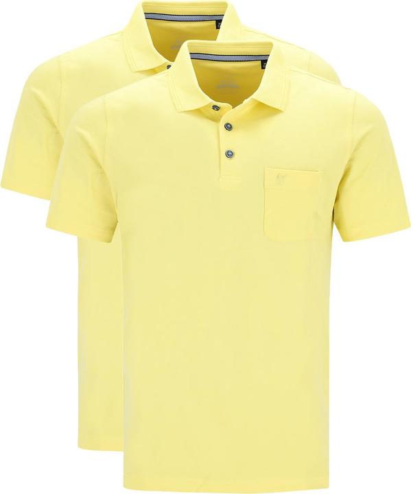 Hajo 2er Pack Pique Poloshirt (52, L)