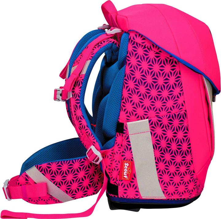 Immagine prodotto Scout Set di cartelle Sunny II Neon Safety da 4 pezzi (22 l)