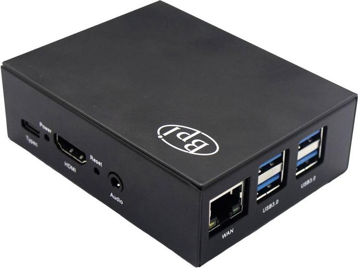 Actual product image Banana PI M5 Case Aluminium case Suitable for (development kits): Sc
