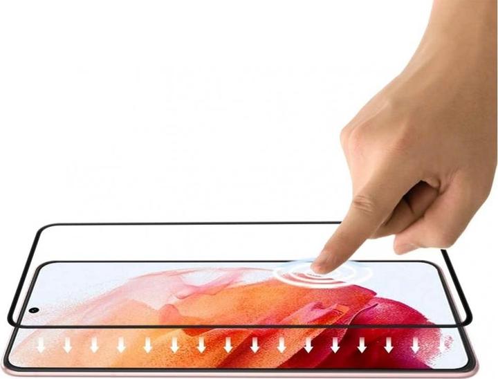 Image du produit Screenguard Samsung Galaxy S21 Full Screen Protection en verre blindé 2.5D 9H (1 pièce(s), Samsung Galaxy S21)