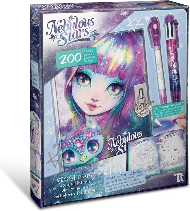 Image du produit Tween Team Journal secret (A5, À rayures, Couverture rigide)