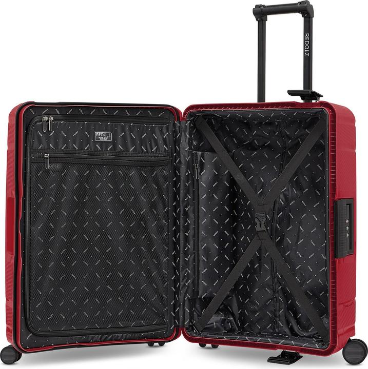 Produktbild Redolz Essentials 15 4-Rollen Kofferset 3-tlg. mit Dreipunkt-Verschluss (210 l, XL (ab 115l))