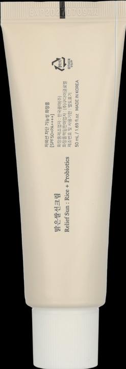 Immagine prodotto Beauty of Joseon Sollievo Sole Riso Probiotici (Crema solare viso, SPF 50+, 50 ml)