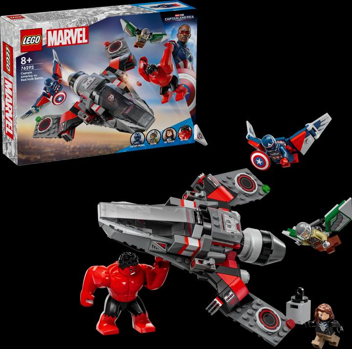 Immagine prodotto LEGO Showdown zwischen Captain America und Red Hulk (76292, LEGO Marvel)