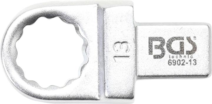BGS Einsteck-Ringschlüssel 13 mm Aufnahme 9 x 12 mm (13 mm)