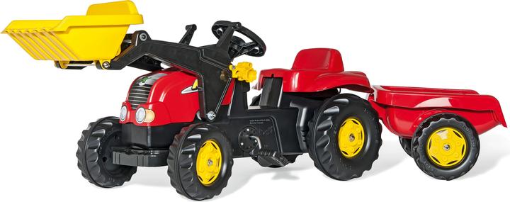 rollyKid-X met aanhanger+lader