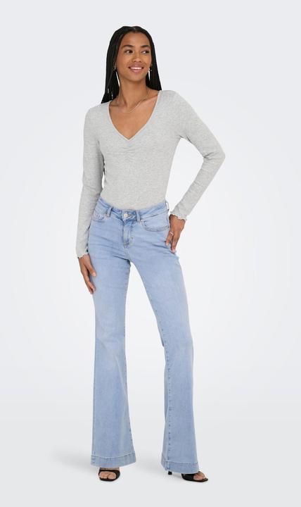 Produktbild Only ONLBLUSH Mittlere Taille Retro-Fit, ausgestellt Jeans Flared fit jeans (34)