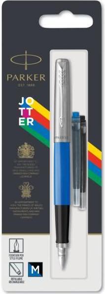 Produktbild Parker Füller JOTTER Originals C.C. M Bl/SW (Blau, Edelstahl, 1 x)