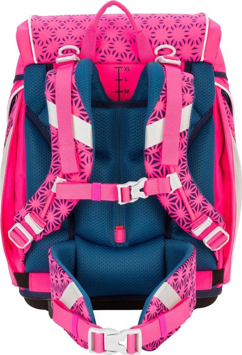 Actual product image Scout Alpha Neon Safety 4-piece school bag set (25 l)
