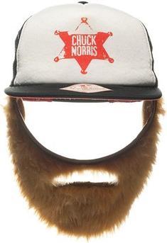 Chuck Norris casquette avec barbe