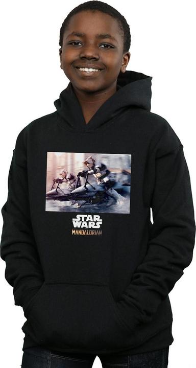 Actual product image Star Wars Boys The Mandalorian Scout Troopers Hoodie (128)