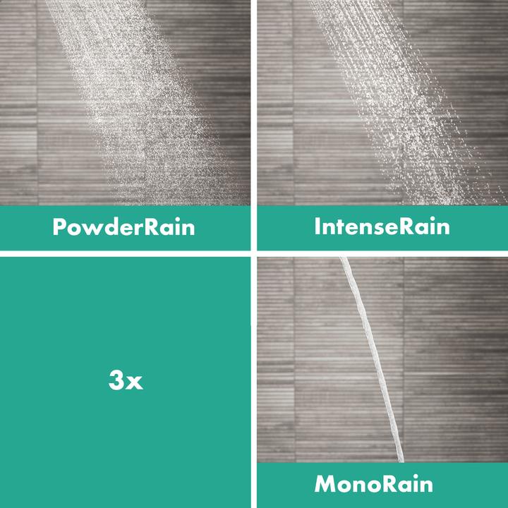 Actual product image hansgrohe Pulsify Select S 105 Activation (3 Beam types, 11.50 l/min)