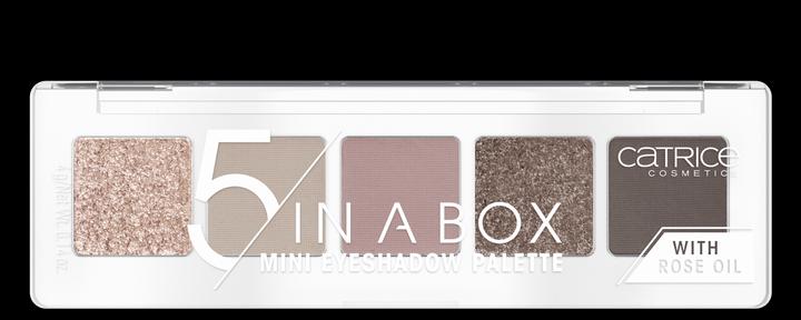 Catrice 5 In A Box Mini Eyeshadow Palette 020 (Soft Rose Look)