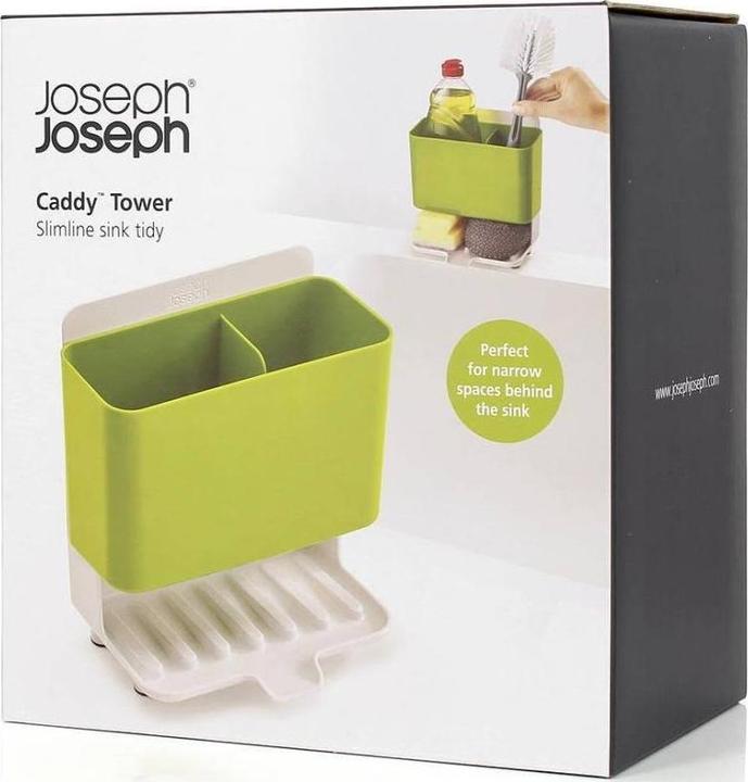 Immagine prodotto Joseph Joseph Sink Caddy Tower, verde, 18.3x11.9x19.9cm