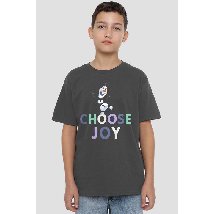 Immagine prodotto Disney Frozen Choose Joy Maglietta Olaf Bambini (152, 158)