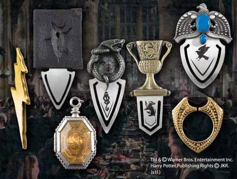 Image du produit Noble Collection Harry Potter Marque-pages Lot de 7 The Horcrux Collection