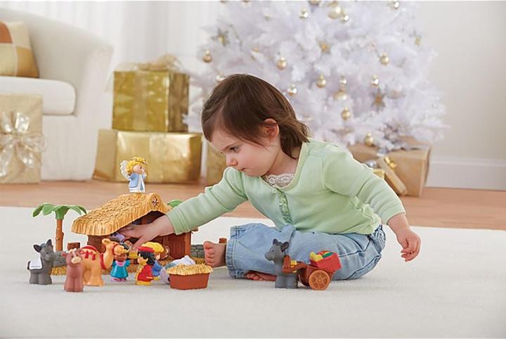 Produktbild Fisher-Price Fisherprice Little People Weihnachtskrippe