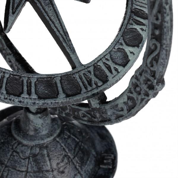 Actual product image Relaxdays Antique Sundial, Outdoor Ornament