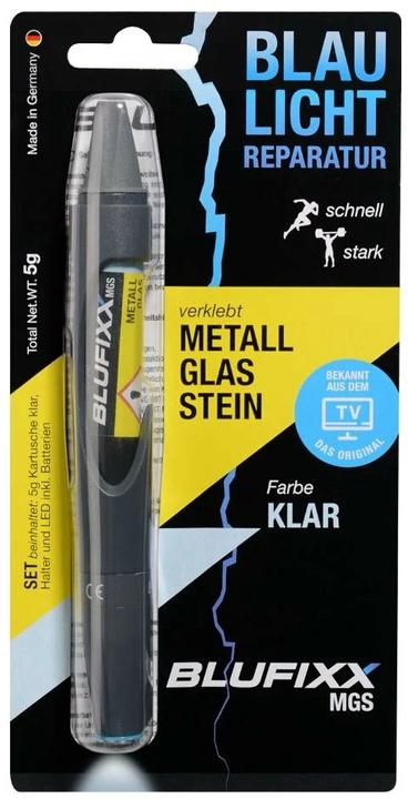 Set metal, glass + stone (5 g)