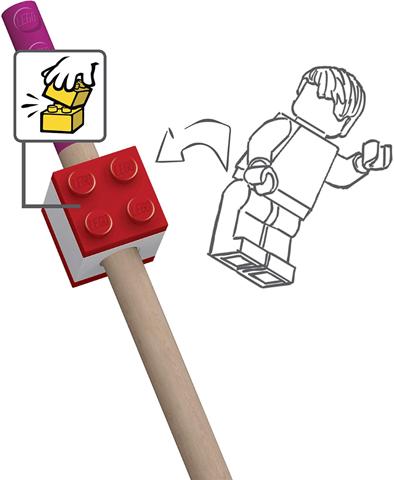 Produktbild Euromic LEGO Stationery 12 Color Pencils (Mehrfarbig, 12 x)