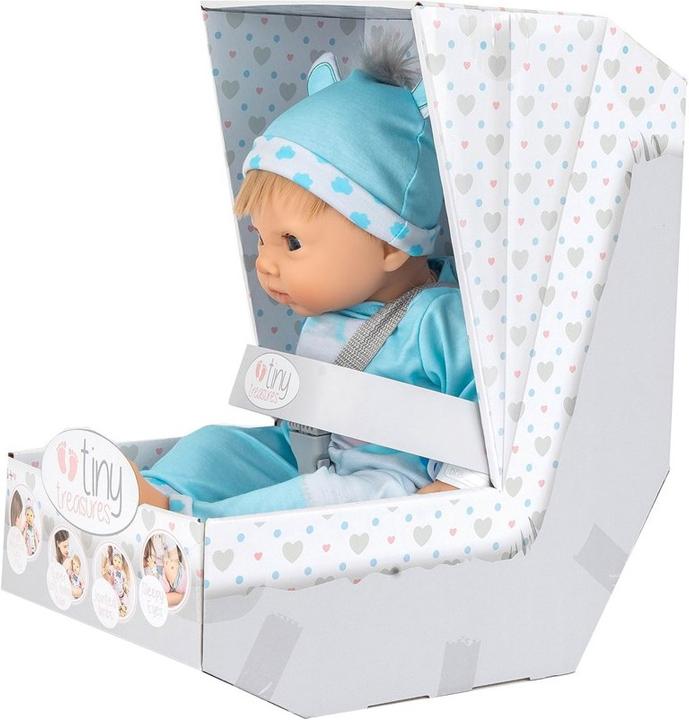 Actual product image Tiny Treasures Tiny Treasure Blond haired Doll Hippo outfit