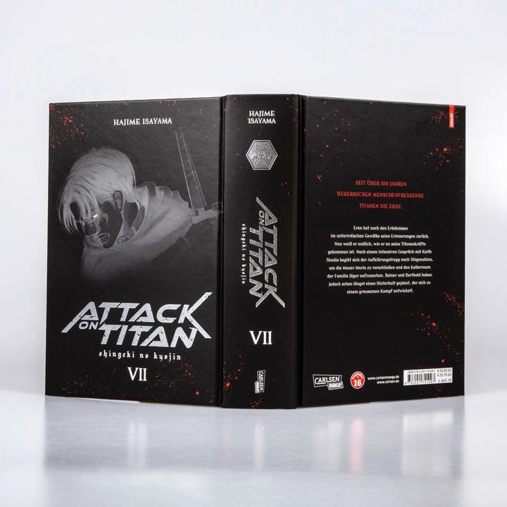 Actual product image Attack on Titan Deluxe 7 (German, Hajime Isayama, 2020)