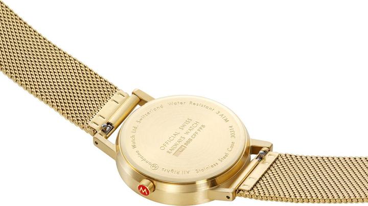 Image du produit Mondaine Classic - inspiré par la nature - Ip Gold (Montre analogique, 36 mm)