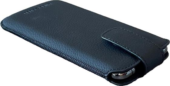 Actual product image Mike Galeli Pouch style genuine leather to 6.1 Pat 6.1 black (Apple iPhone 11 Pro, Apple iPhone XR, Apple iPhone 8, Apple iPhone XS, Apple iPhone SE (2nd Gen))