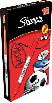 Immagine prodotto Sharpie Punta fine (Rosso, 1 mm, 1 x)