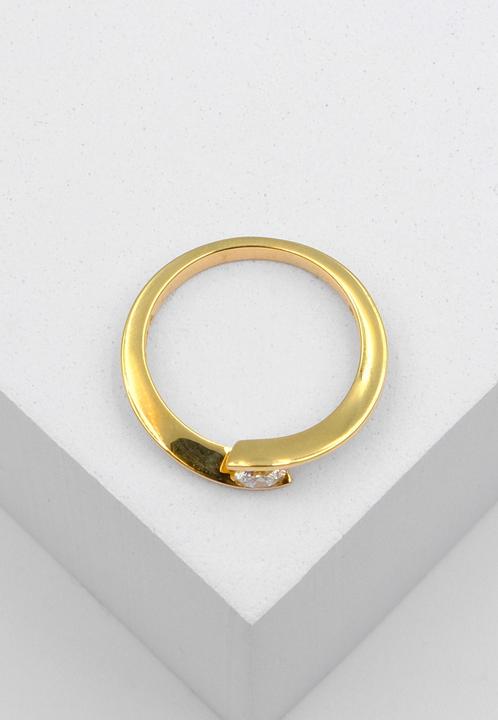 Actual product image Muau Solitaire (54, 750/18 K Gold)