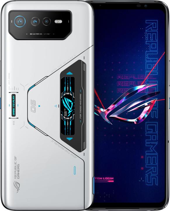 Produktbild ASUS ROG Phone 6 Pro (512 GB, Storm White, 6.78", Dual SIM, 50 Mpx, 5G)