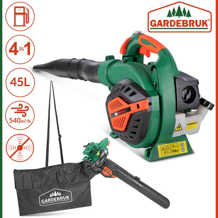 Immagine prodotto Gardebruk Aspirapolvere a foglia (Benzina, Soffiafoglie, Aspirafoglie, Aspiratore e soffiatore)