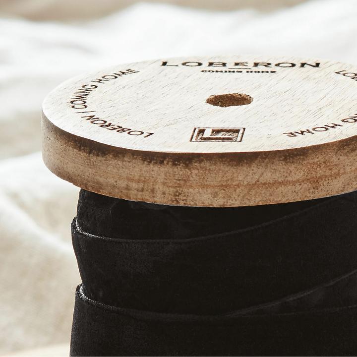 Image du produit Loberon Ruban de velours Andaris noir (Ruban, 1 x)