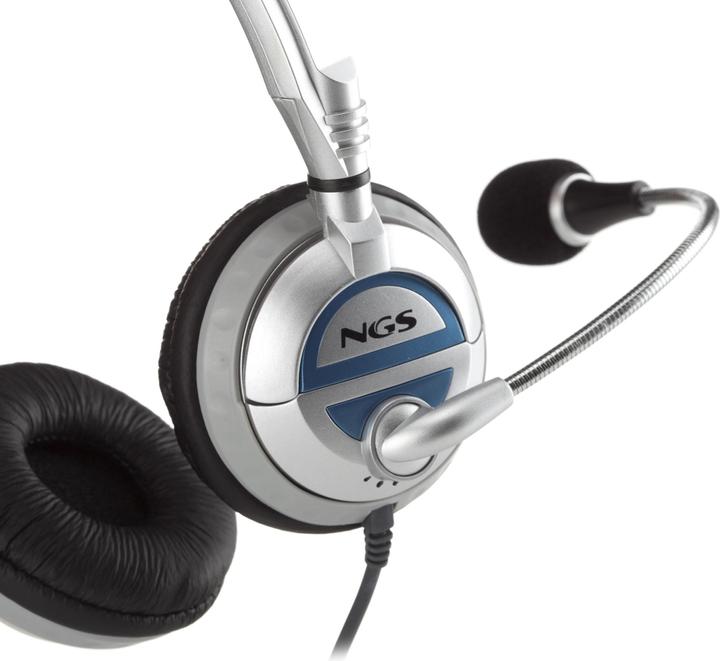 Immagine prodotto NGS MSX6 PRO Cuffie ad archetto cablate chiamate/musica Nero (Cablato)
