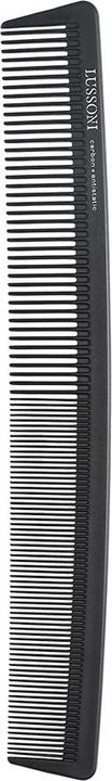 Tools for Beauty T4B Lussoni Cutting Comb Carbon Hair Cutting Comb for All Hair Types with Antistatic and Negative Io