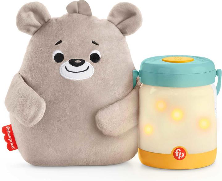 Fisher-Price Babybärchen mit Glühwürmchen-Nachtlicht