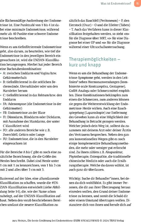 Immagine prodotto Heinze:Die beste Ernährung bei Endometr (Tedesco, Nicole R. Heinze, 2024)