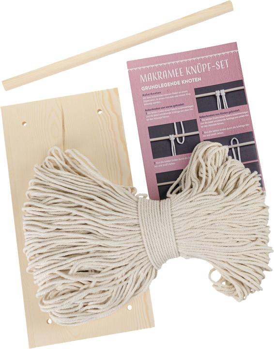 Produktbild Topp Makramee Knüpf-Set "Hängeregal"