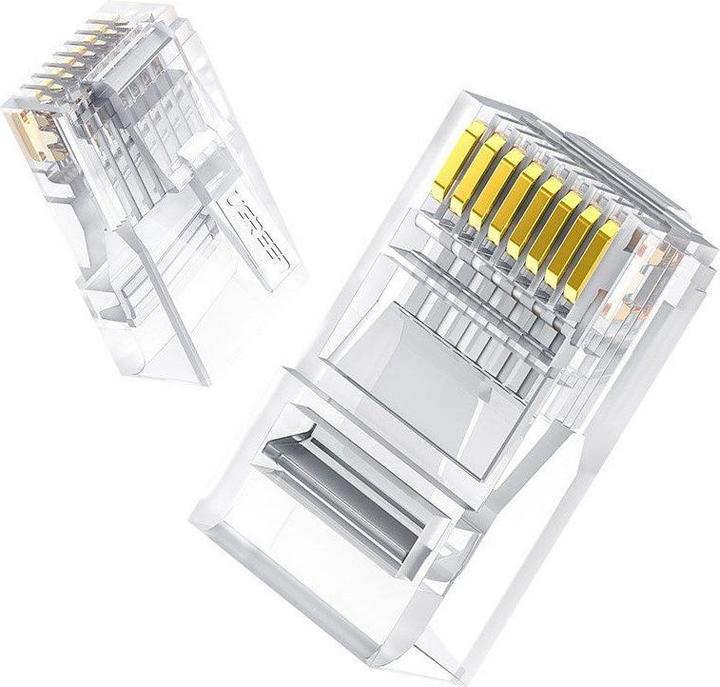 Image du produit Ugreen 10x plug plug coupler end RJ45 8P8C Cat 6 transparent (50961) (CAT6)