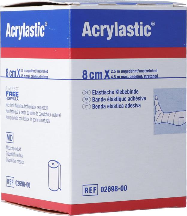 BSN Pflasterbinde 2.5mx8cm elastisch