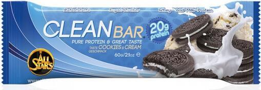 Produktbild All Stars Clean Bar (18 x 60g) (Cinnamon, 18 Stk., 1080 g)