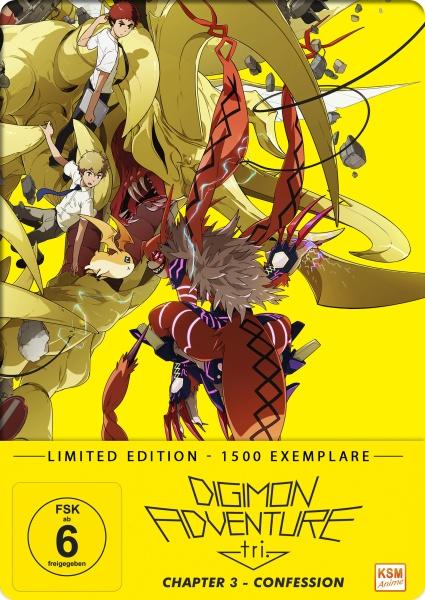 Digimon Adventure tri. - Confession Chapitre 3 (FuturePak) (DVD) (DVD, Japonais, Allemand)