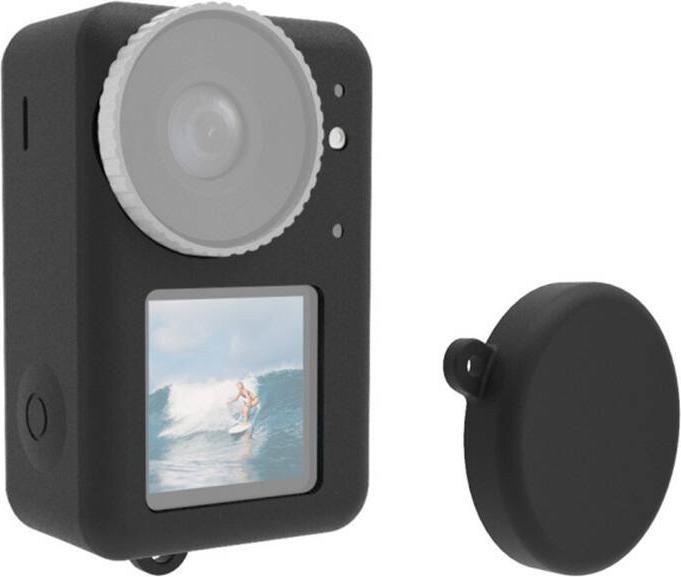 Produktbild Puluz Silicone case for DJI Osmo Action 4/3 with lens cover (black) (3)